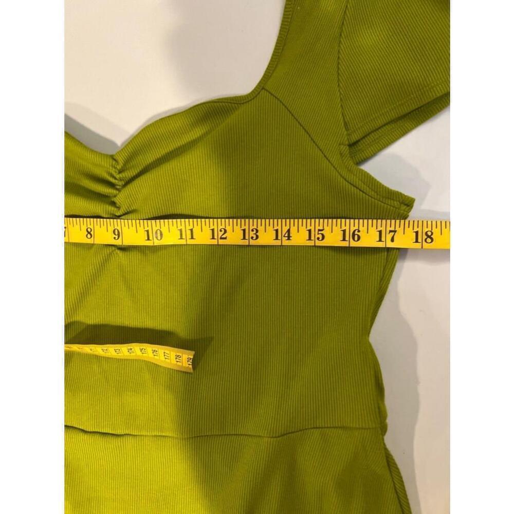 Women's Wild Fable Green Ribbed Knit Dress Size XXL - Picture 8 of 10